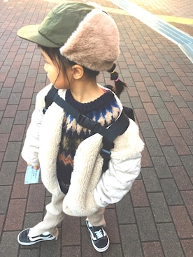 *𝙰𝙽𝚂_𝙼𝙴*さん(キッズ・110cm)の冬コーディネート