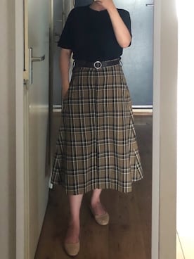 「S MAXMARA（エスマックスマーラ）のアイテム」を使った、mmlikesさん（レディース・153cm）の夏コーディネート
