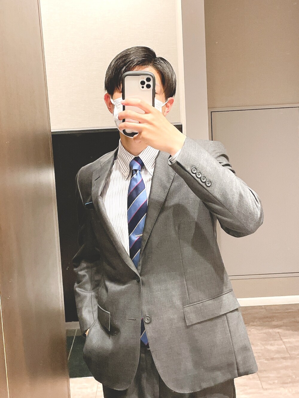「結婚式」｜「BROOKS BROTHERSの[ ブルックス ブラザーズ ] Brooks Brothers クラシック ストライプ1 ネクタイ（ネクタイ、ブルー系）」を使った、ngs62さん（メンズ・179cm）の夏コーディネートの1枚目の写真