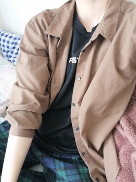 「earth music&ecology（アースミュージックアンドエコロジー）のアイテム」を使った、keiさん（メンズ・163cm）の春コーディネート