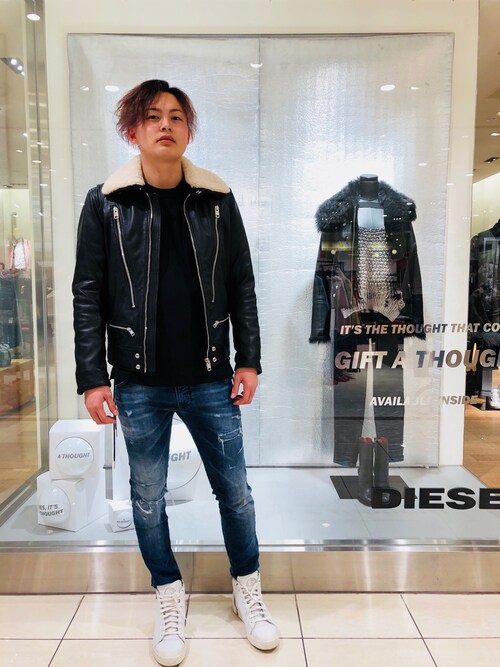 Hatanaka Diesel 小倉井筒屋 Dieselのデニムパンツを使ったコーディネート Wear