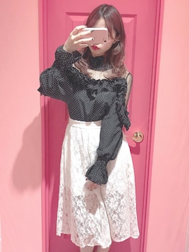 「Meow（ミャオ）のアイテム」を使った、❤︎MARINO❤︎さん（レディース・159cm）の春コーディネート