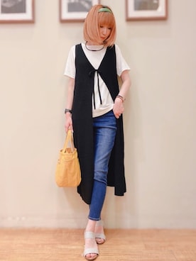 RA★SEさん（レディース・162cm）の春コーディネート