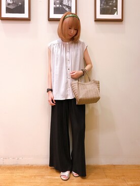 RA★SEさん（レディース・162cm）の夏コーディネート