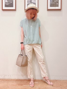 RA★SEさん（レディース・162cm）の夏コーディネート