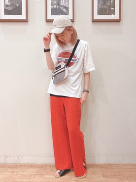 RA★SEさん（レディース・162cm）の夏コーディネート