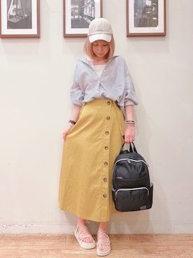 RA★SEさん（レディース・162cm）の夏コーディネート