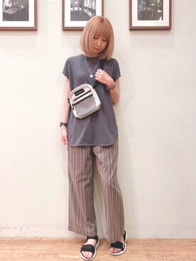 RA★SEさん（レディース・162cm）の夏コーディネート