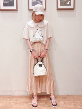 RA★SEさん（レディース・162cm）の夏コーディネート