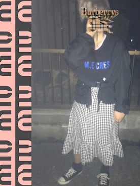 「Little sunny bite（リトルサニーバイト）のアイテム（ジャケット/アウター）」を使った、aさん（レディース・165cm）の春コーディネート