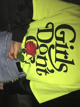「UNIF（ユニフ）のアイテム（パンツ）」を使った、aさん（レディース・165cm）の春コーディネート