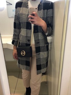 「MichaelKors」｜「アイテム（ジャケット/アウター）」を使った、aさん（レディース・165cm）の秋コーディネート