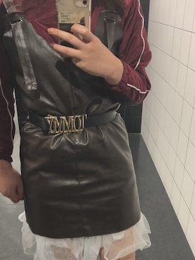 「TOMMY HILFIGER」｜「アイテム（ナイロンジャケット）」を使った、aさん（レディース・165cm）の春コーディネート