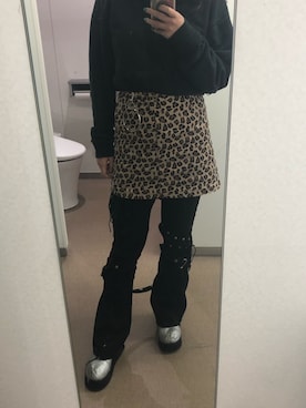 「COMME CA DU MODE（コムサデモード）のアイテム（スウェット）」を使った、aさん（レディース・165cm）の秋コーディネート