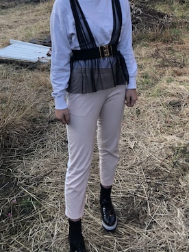 aさん（レディース・165cm）の冬コーディネート