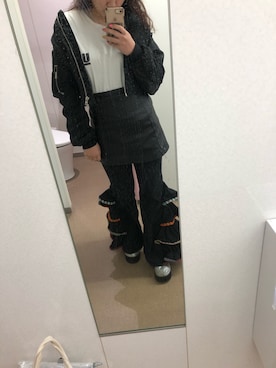 「PAMEO POSE」｜「アイテム（ダウンジャケット/コート）」を使った、aさん（レディース・165cm）の冬コーディネート