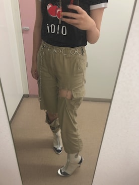 「o!oi（オアイオアイ）のアイテム」を使った、aさん（レディース・165cm）の夏コーディネート