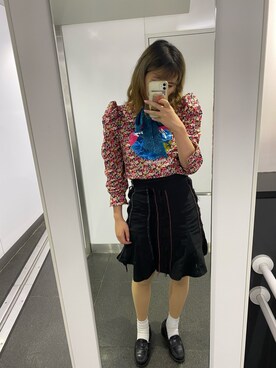 「calico（キャリコ）のアイテム」を使った、aさん（レディース・165cm）の秋コーディネート