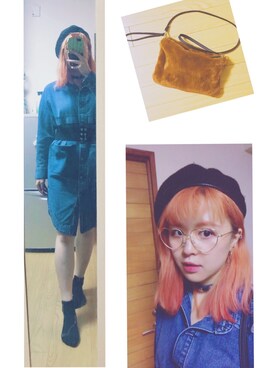 「onespo（ワンスポ）のアイテム（帽子）」を使った、Jellyさん（レディース・163cm）の秋コーディネート