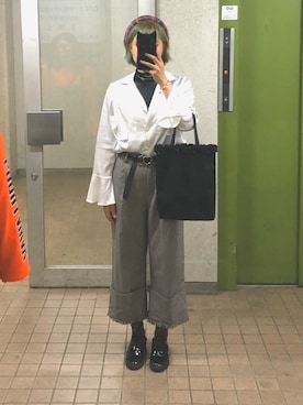 「NOのアイテム（その他）」を使った、Jellyさん（レディース・163cm）の秋コーディネート