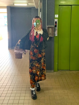 「アイテム（スーツセット、その他）」を使った、Jellyさん（レディース・163cm）の秋コーディネート
