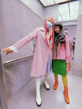 Jellyさん（レディース・163cm）の秋コーディネート