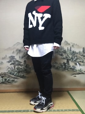 Tyonさん(メンズ・165cm)の冬コーディネート