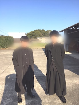 「アイテム（フォーマルスーツ/小物）」を使った、えっちゃんさん（メンズ・170cm・10代）の冬コーディネート