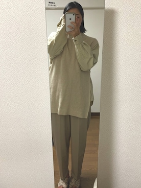 nnさん（レディース・171cm）の春コーディネート