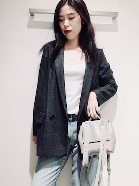 Janeさん（レディース・172cm）の秋コーディネート