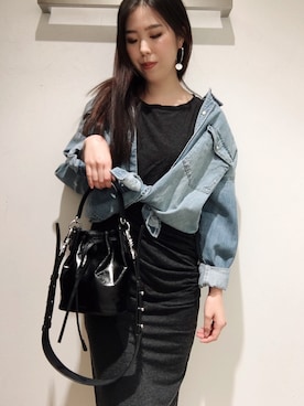 Janeさん（レディース・172cm）の春コーディネート