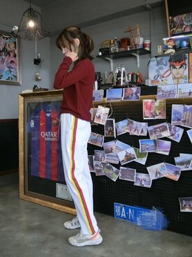 「Acne Studios（アクネストゥディオズ）のアイテム（その他トップス）」を使った、babapooさん（レディース・163cm）の秋コーディネート