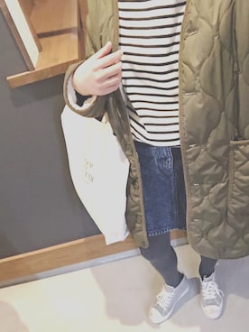 ヨメさん（レディース・153cm）の冬コーディネート