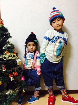 ヒロさん（キッズ・90cm）の冬コーディネート