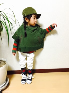 ヒロさん（キッズ・90cm）の冬コーディネート