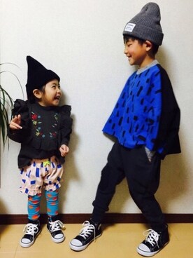 ヒロさん（キッズ・90cm）の冬コーディネート