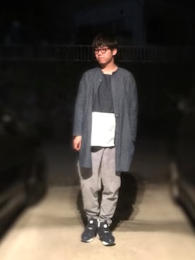 「SUNDAY WORKS（サンデーワークス）のアイテム」を使った、けーちゃんさん（メンズ・168cm）の春コーディネート
