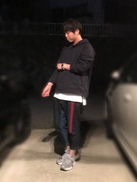 けーちゃんさん（メンズ・168cm）の春コーディネート