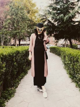 「J.CREW（ジェイクルー）のアイテム（ワンピース/ドレス）」を使った、Guさん（レディース・164cm）の秋コーディネート