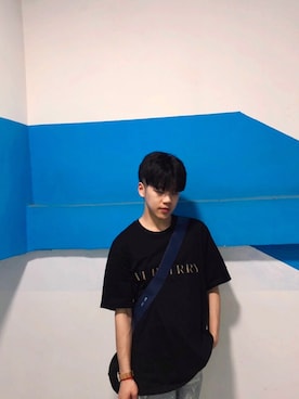 「DW（ディーダブリュー）のアイテム」を使った、cchengC8さん（メンズ・168cm）の夏コーディネート