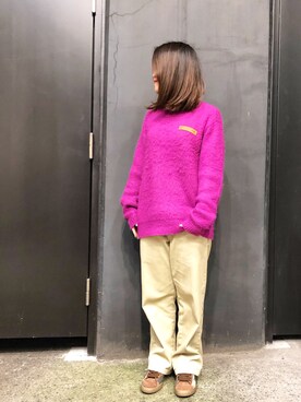 沙絵さん（レディース・153cm）の冬コーディネート