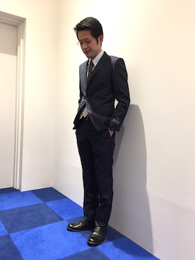 「TRANS CONTINENTS（トランスコンチネンツ）のアイテム（ジャケット/アウター）」を使った、タカハシさん（メンズ・171cm）の秋コーディネート