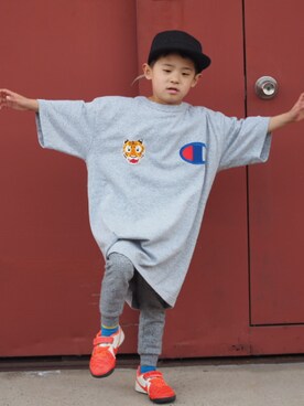 「直営店限定」｜sayanさん（キッズ・110cm）の春コーディネート