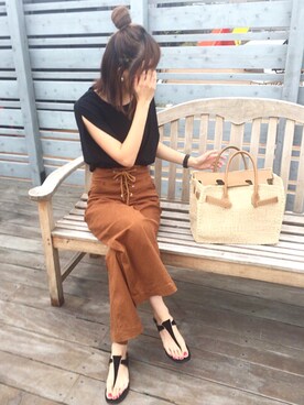 minminmaaaさん（レディース・168cm）の夏コーディネート