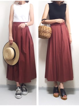 minminmaaaさん（レディース・168cm）の夏コーディネート