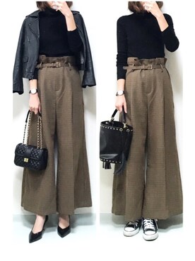 minminmaaaさん（レディース・168cm）の冬コーディネート