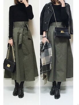 minminmaaaさん（レディース・168cm）の冬コーディネート