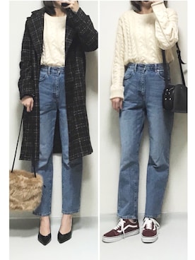 minminmaaaさん（レディース・168cm）の冬コーディネート