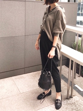 「Emma Taylor（エマテイラー）のアイテム」を使った、minminmaaaさん（レディース・168cm）の秋コーディネート