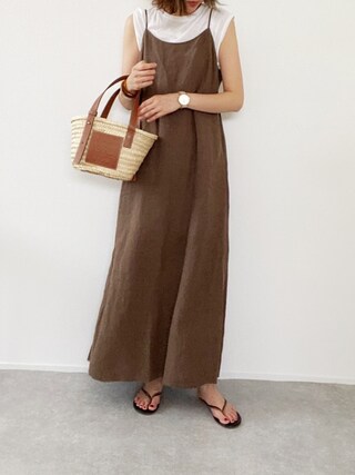 plage（プラージュ）の「Linen キャミワンピース◇（ワンピース）」 - WEAR